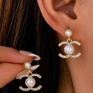 Chanel Style Earrings